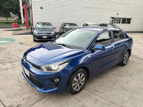 Kia Rio Sedan LX Aut usado (2023) color Azul precio $289,000
