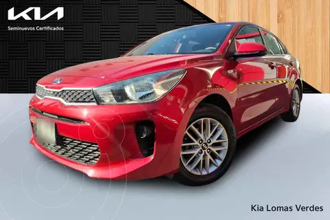 Kia Rio Sedan LX usado (2018) color Rojo precio $238,800