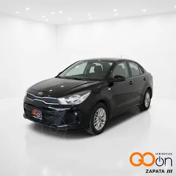 Kia Rio Sedan LX usado (2020) color KIAAURORA BLACK PEARL precio $205,000
