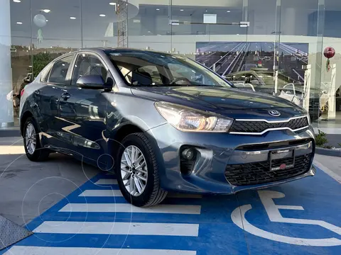 Kia Rio Sedan LX usado (2020) color Azul precio $225,000