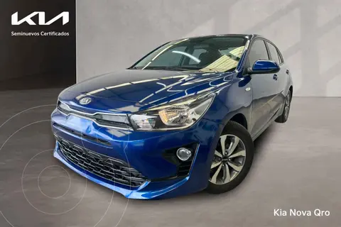 Kia Rio Sedan LX Aut usado (2022) color Azul precio $270,000