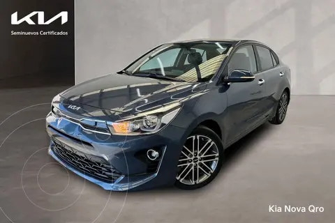 Kia Rio Sedan EX Aut usado (2023) color Azul precio $345,000