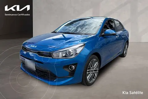 Kia Rio Sedan EX Aut usado (2023) color Azul precio $339,000