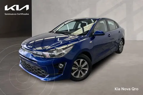 Kia Rio Sedan LX usado (2023) color Azul precio $272,000