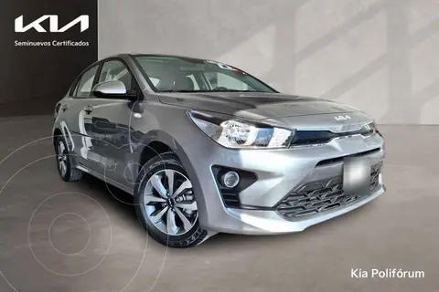 Kia Rio Sedan LX usado (2022) color Gris precio $262,500