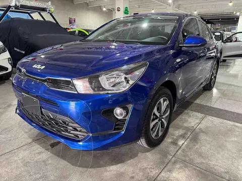 Kia Rio Sedan LX usado (2022) color Azul precio $239,000