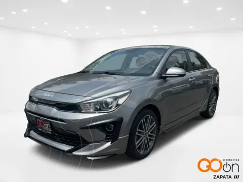 Kia Rio Sedan S Pack usado (2022) color KIAIRON GREY precio $265,000