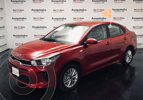 Kia Rio Sedan LX Aut usado (2020) color Rojo financiado en mensualidades(enganche $51,400 mensualidades desde $6,171)
