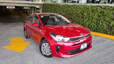 Kia Rio Sedan LX Aut usado (2019) color Rojo precio $229,900