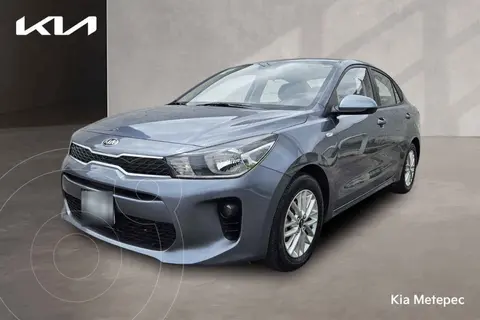 Kia Rio Sedan LX usado (2020) color Azul precio $245,000