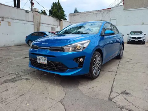 Kia Rio Sedan EX Aut usado (2022) color Azul precio $299,000