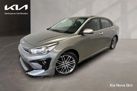 Kia Rio Sedan S Pack usado (2022) color Gris financiado en mensualidades(enganche $92,378 mensualidades desde $7,930)