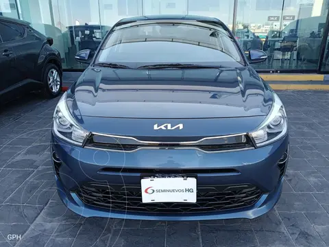 Kia Rio Sedan EX Aut usado (2023) color Azul precio $299,000