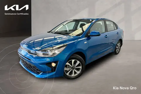 Kia Rio Sedan LX Aut usado (2023) color Azul precio $315,000