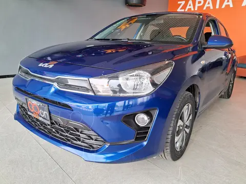 Kia Rio Sedan LX usado (2023) color Azul precio $269,000