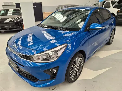 Kia Rio Sedan EX Aut usado (2022) color Azul precio $255,000