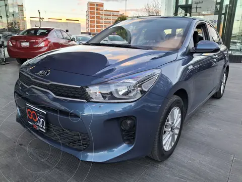 Kia Rio Sedan LX usado (2020) color Azul precio $199,000
