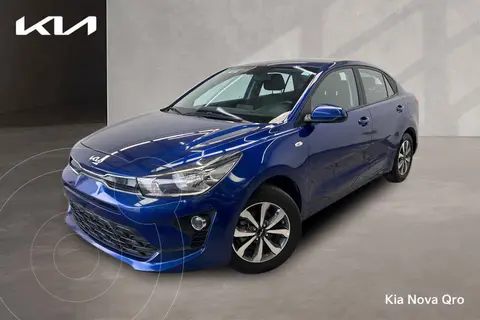 Kia Rio Sedan LX usado (2022) color Azul precio $265,000