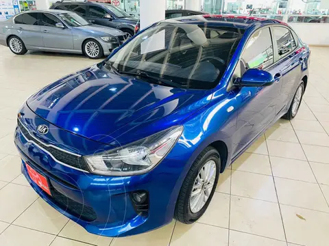 Kia Rio Sedan LX usado (2018) color Azul precio $235,000