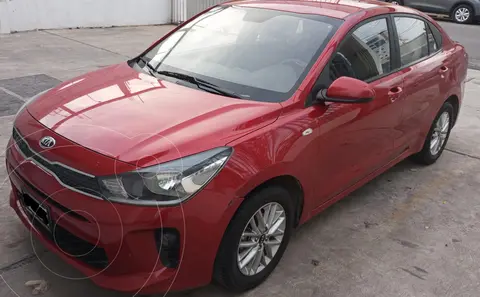 Kia Rio Sedan LX usado (2018) color Rojo precio $190,000