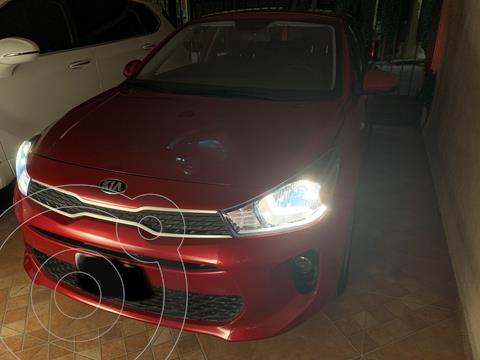 Kia Rio Sedan LX usado (2018) color Rojo precio $220,000