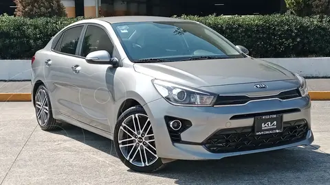 Kia Rio Sedan EX Aut usado (2021) color Gris precio $259,800