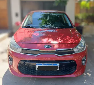 KIA Rio EX 5P Aut usado (2018) color Rojo precio $19.000.000