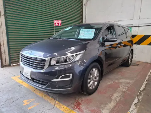 Kia Sedona LX usado (2020) color Azul Profundo financiado en mensualidades(enganche $72,000 mensualidades desde $6,400)
