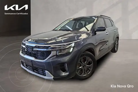 Kia Seltos SX usado (2024) color Gris precio $439,000