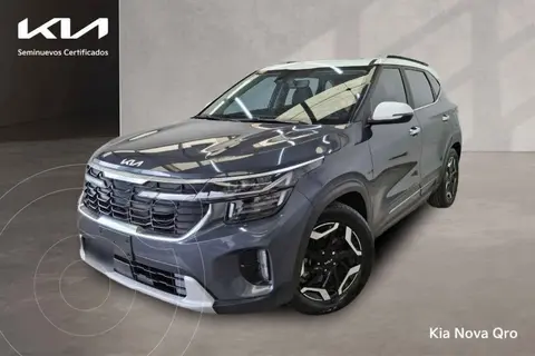 Kia Seltos SXL usado (2024) color Gris financiado en mensualidades(enganche $128,075 mensualidades desde $10,994)