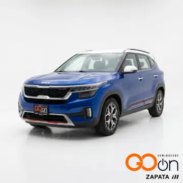 Kia Seltos GT Line usado (2022) color KIA   IMPERIAL BLUE WHITE precio $375,000