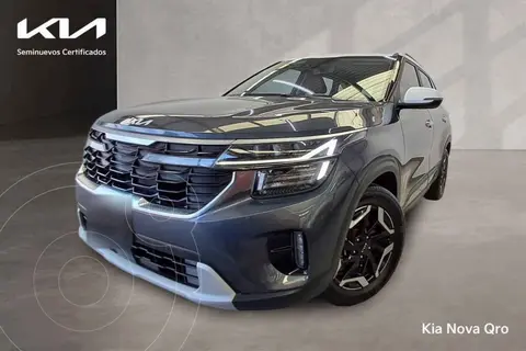 Kia Seltos SXL usado (2024) color Gris financiado en mensualidades(enganche $123,988 mensualidades desde $10,644)