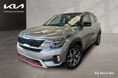Kia Seltos GT Line Aut usado (2020) color Gris precio $320,000