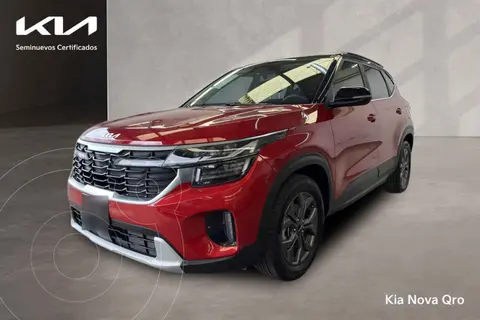 Kia Seltos EX Pack usado (2024) color Rojo financiado en mensualidades(enganche $113,088 mensualidades desde $9,708)
