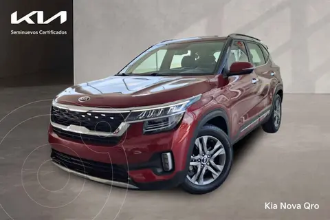 Kia Seltos SX usado (2021) color Verde financiado en mensualidades(enganche $92,650 mensualidades desde $7,953)