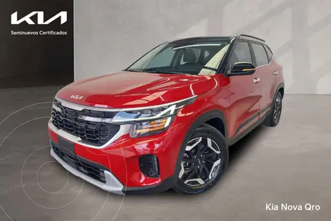 Kia Seltos SXL usado (2024) color Rojo financiado en mensualidades(enganche $126,712 mensualidades desde $10,877)