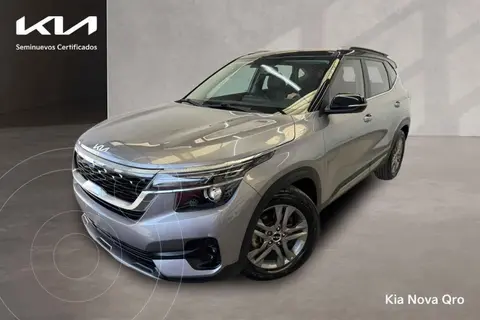 Kia Seltos EX Pack usado (2022) color Gris precio $350,000