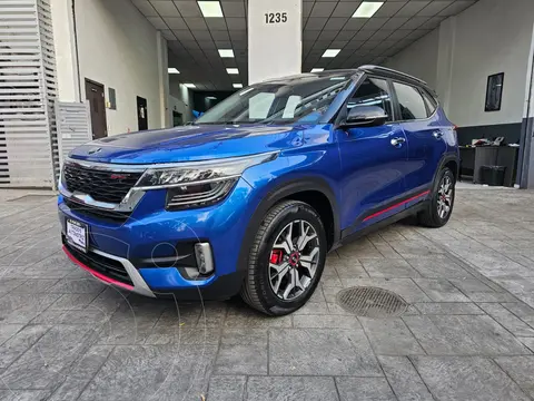 Kia Seltos GT Line Aut usado (2021) color Azul precio $329,500