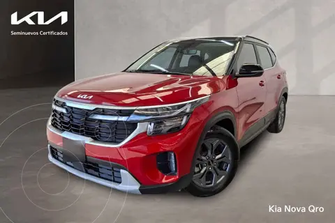 Kia Seltos EX Pack usado (2024) color Rojo financiado en mensualidades(enganche $116,630 mensualidades desde $10,012)