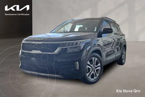 Kia Seltos SX usado (2023) color Negro precio $395,000