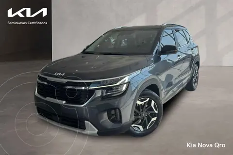 Kia Seltos SXL usado (2025) color Gris financiado en mensualidades(enganche $121,262 mensualidades desde $10,410)