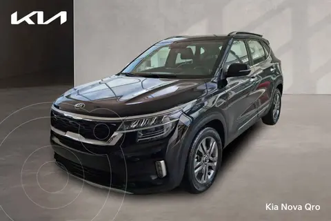 Kia Seltos SX usado (2021) color Negro financiado en mensualidades(enganche $91,288 mensualidades desde $7,836)