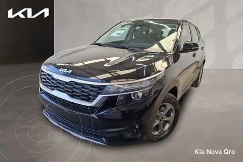 Kia Seltos EX Aut usado (2022) color Negro financiado en mensualidades(enganche $91,288 mensualidades desde $7,836)