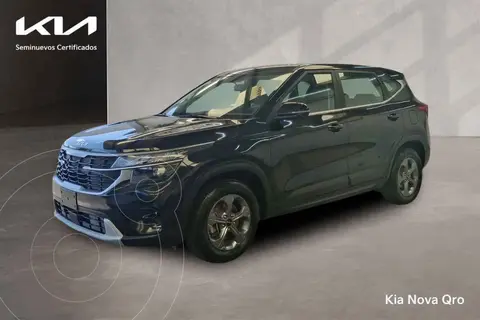 Kia Seltos EX usado (2024) color Negro financiado en mensualidades(enganche $103,550 mensualidades desde $8,889)