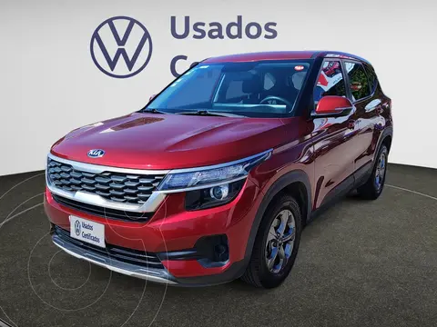 Kia Seltos EX Aut usado (2020) color Rojo financiado en mensualidades(enganche $83,358 mensualidades desde $6,377)