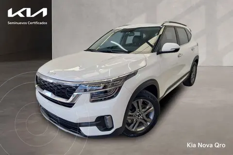 Kia Seltos SX usado (2022) color Blanco financiado en mensualidades(enganche $107,638 mensualidades desde $9,240)