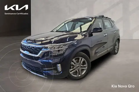 Kia Seltos SX usado (2023) color Azul precio $418,000