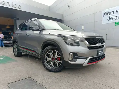 Kia Seltos GT Line Aut usado (2020) color Gris precio $280,000