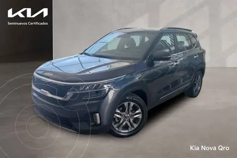 Kia Seltos SX usado (2023) color Gris precio $420,000