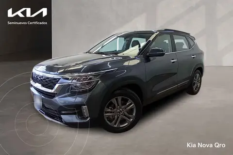 Kia Seltos SX usado (2022) color Gris financiado en mensualidades(enganche $118,538 mensualidades desde $10,176)